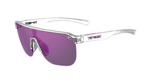 Tifosi Optics Sanctum SL Sunglasses (Crystal Clear (Purple Mirror AR)) | Amazon (US)