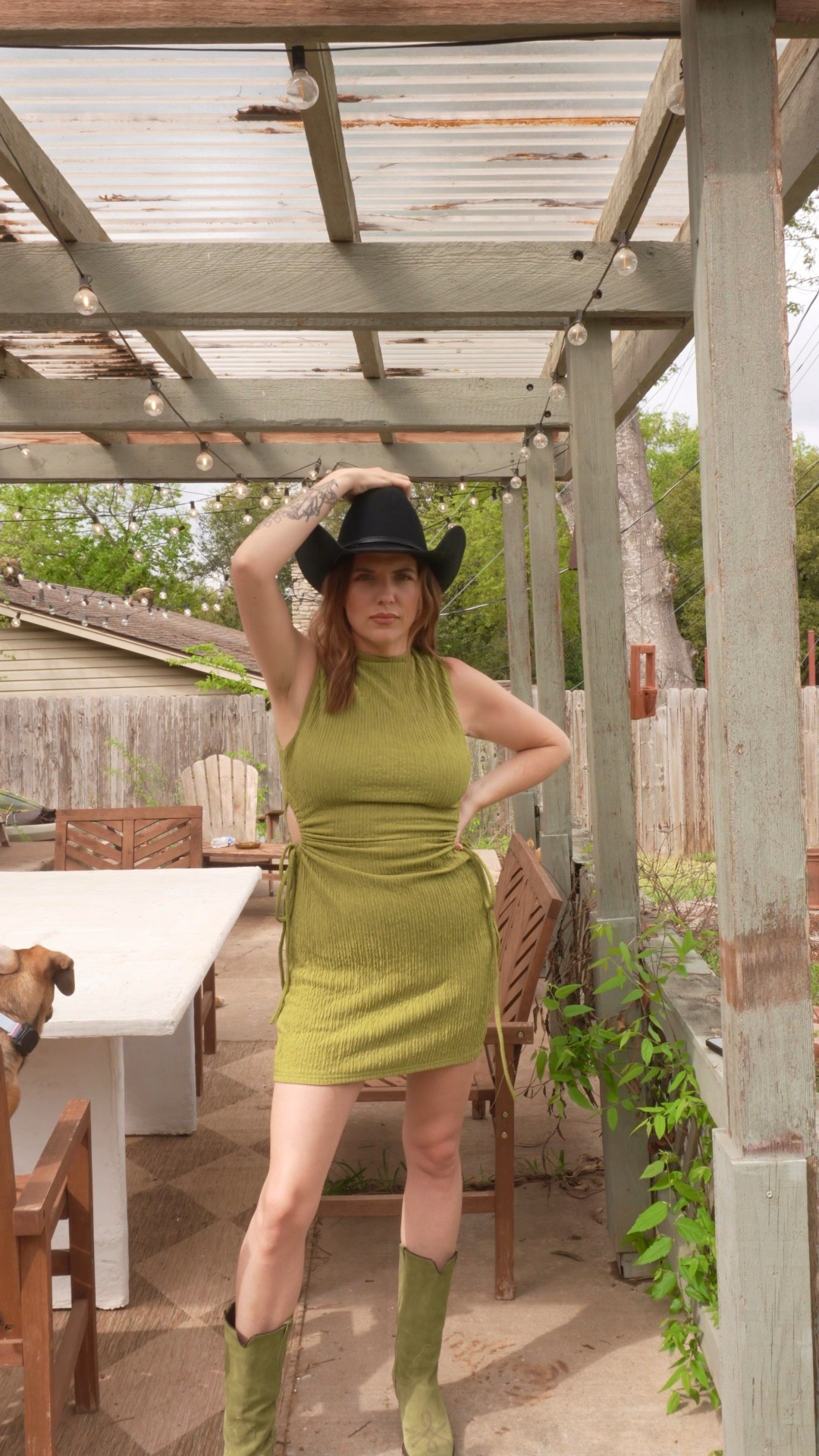 This dress is so cute! It has adjustable ties on the side and could be dressed up or down. Wearing a size medium 

#LTKMidsize #LTKFestival #LTKFindsUnder50
