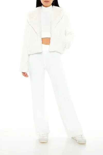 Faux Fur Cropped Coat | Forever 21