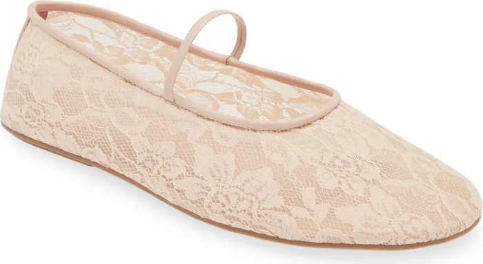 Mesh Mary Jane Flat (Women) | Nordstrom