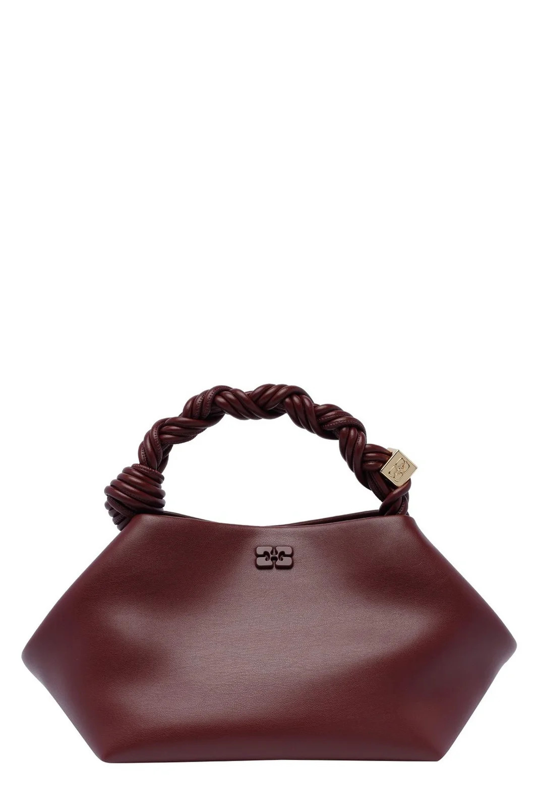 Ganni Bou Butterfly Plaque Tote Bag | Cettire Global