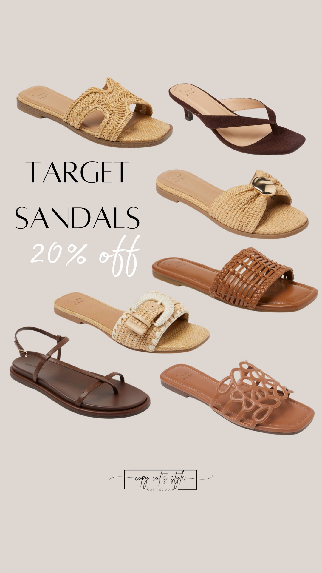 Target sandals on sale! Cutest summer sandals. Look designer.

#LTKSeasonal