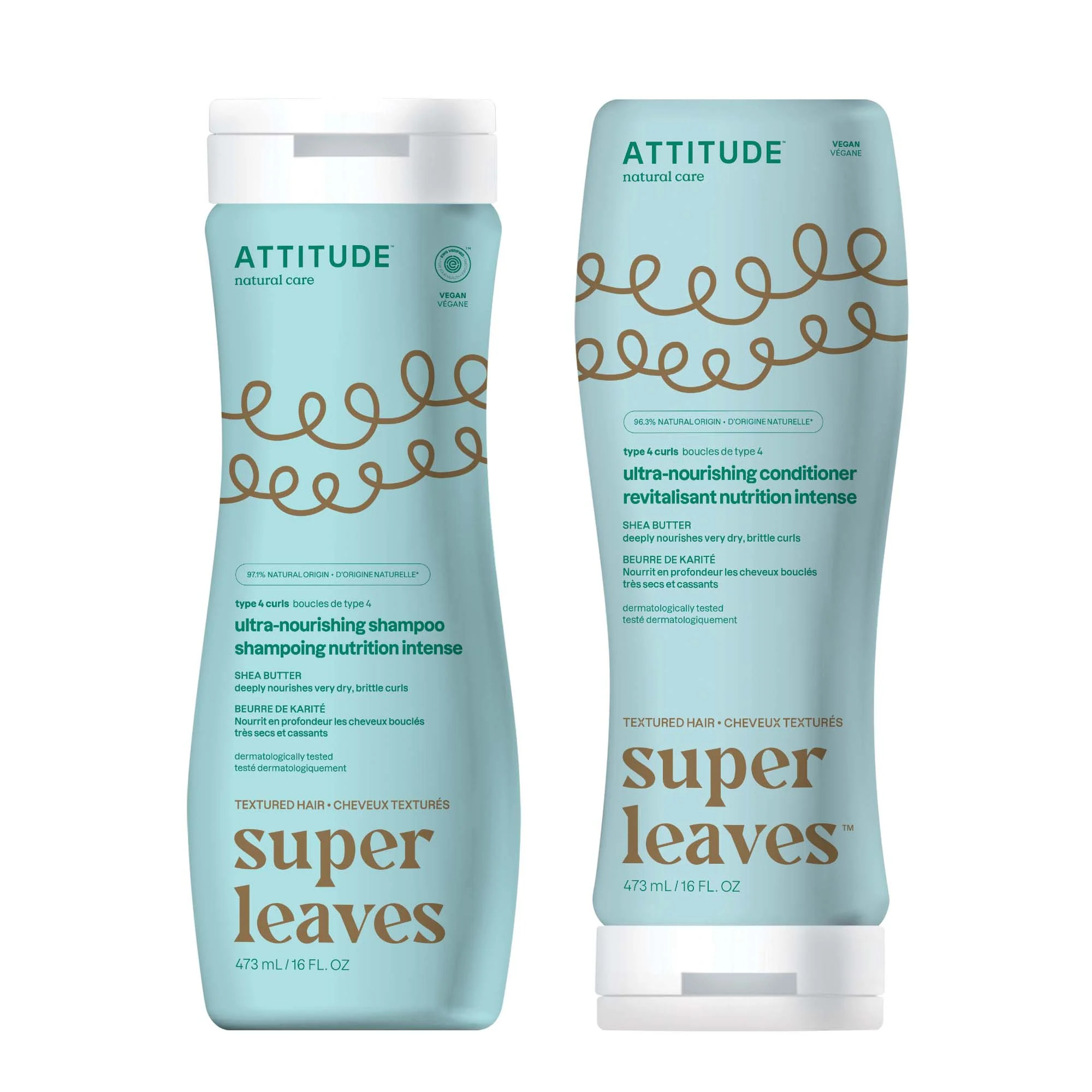 Ultra-nourishing Hair Duo - Curly Hair | ATTITUDE Living