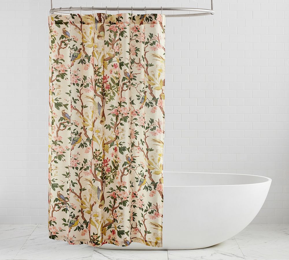 Nola Floral Shower Curtain | Pottery Barn (US)