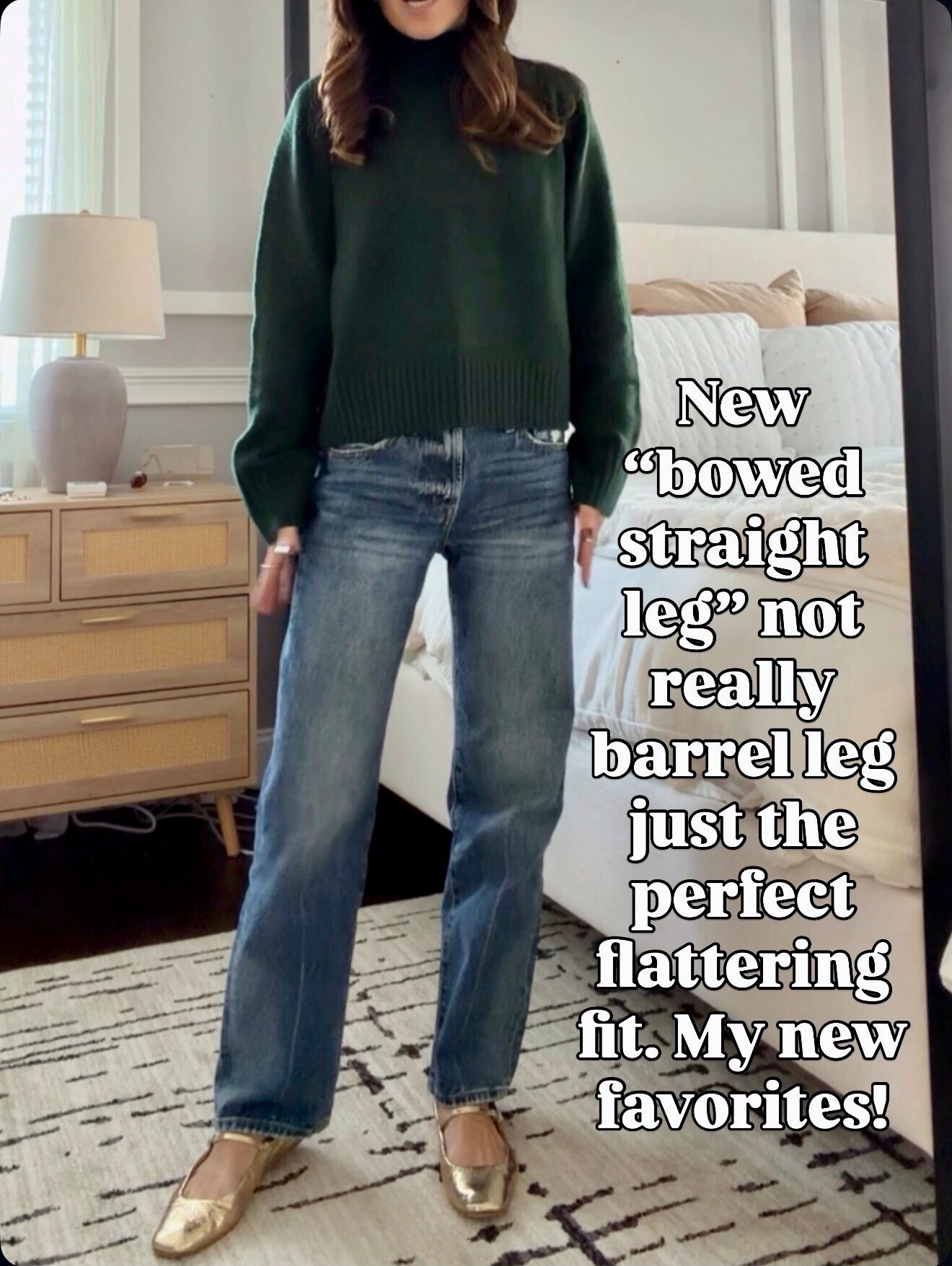 Not quite barrel, just perfectly flattering. My new go-to pair 👌🏼 

Follow my LTK @mrscasual on the @shop.LTK app to view this post and get my exclusive app-only content!

#LTKOver40 #LTKgrwm #LTKmomlife