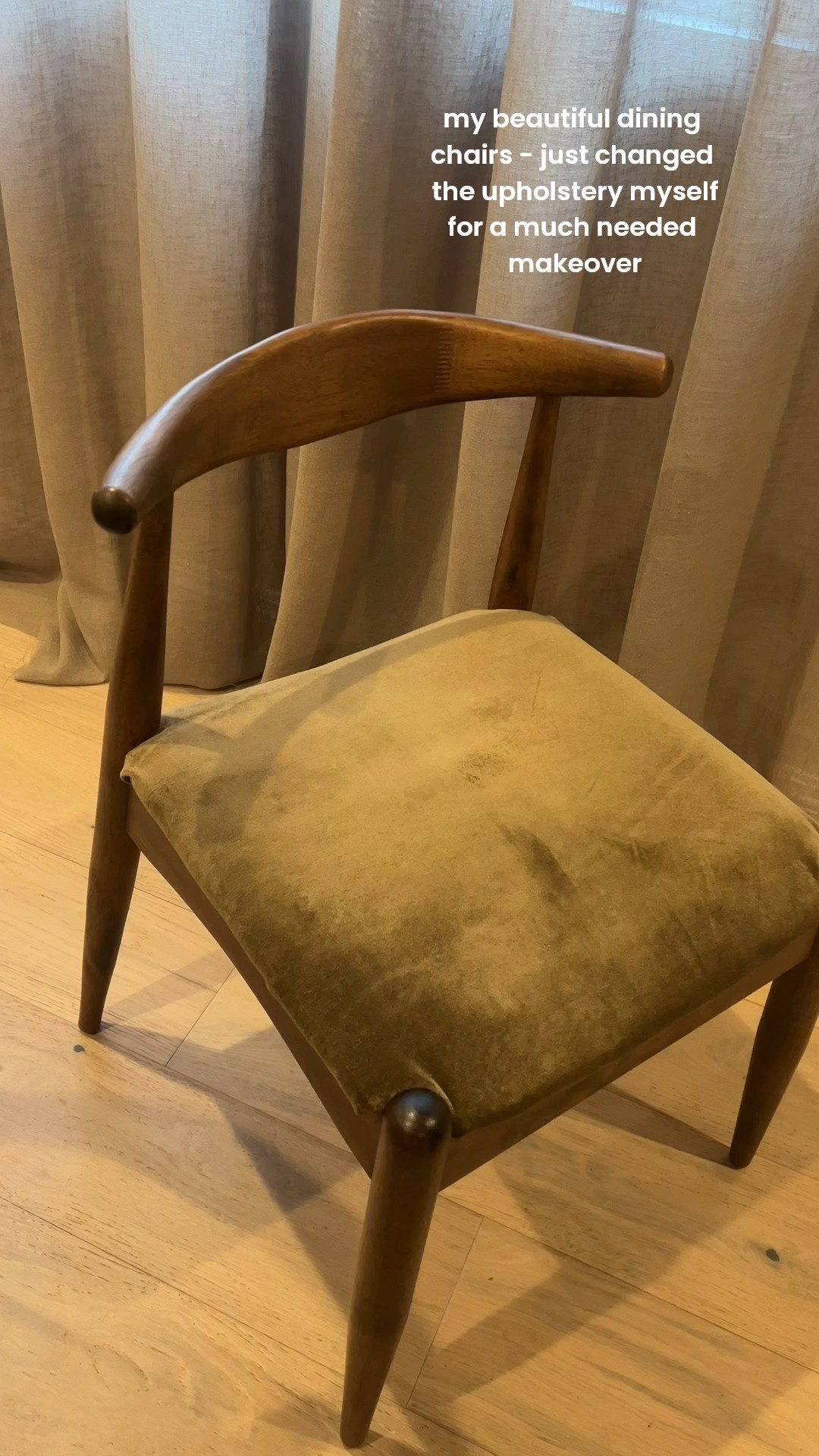 WayDay 
Wayfair sale 
Wayfair finds
Modern mid century dining chairs
Dining room chairs 
Hosting 
Entertaining 

Our beautiful dining chairs are on sale for a set of 2! Color natural walnut, light grey fabric. Honestly the price is unreal for how good & high-end they look! The quality of the wood is amazing, but I had to upgrade the fabric and ended up choosing a warm olive suede. I absolutely love how they turned out. Linked exact ones and some other favorites. 

Dining room chairs 
Home finds 
Wayfair sale 
WayDay 
Holiday parties 
Dining room refresh
Home refresh 
Chairs 
Neutral home 
DIY dining chairs 

@wayfair

#wayday #wayfair #diningchairs #LTKWatchNow 

#LTKHome #LTKSaleAlert #LTKSeasonal