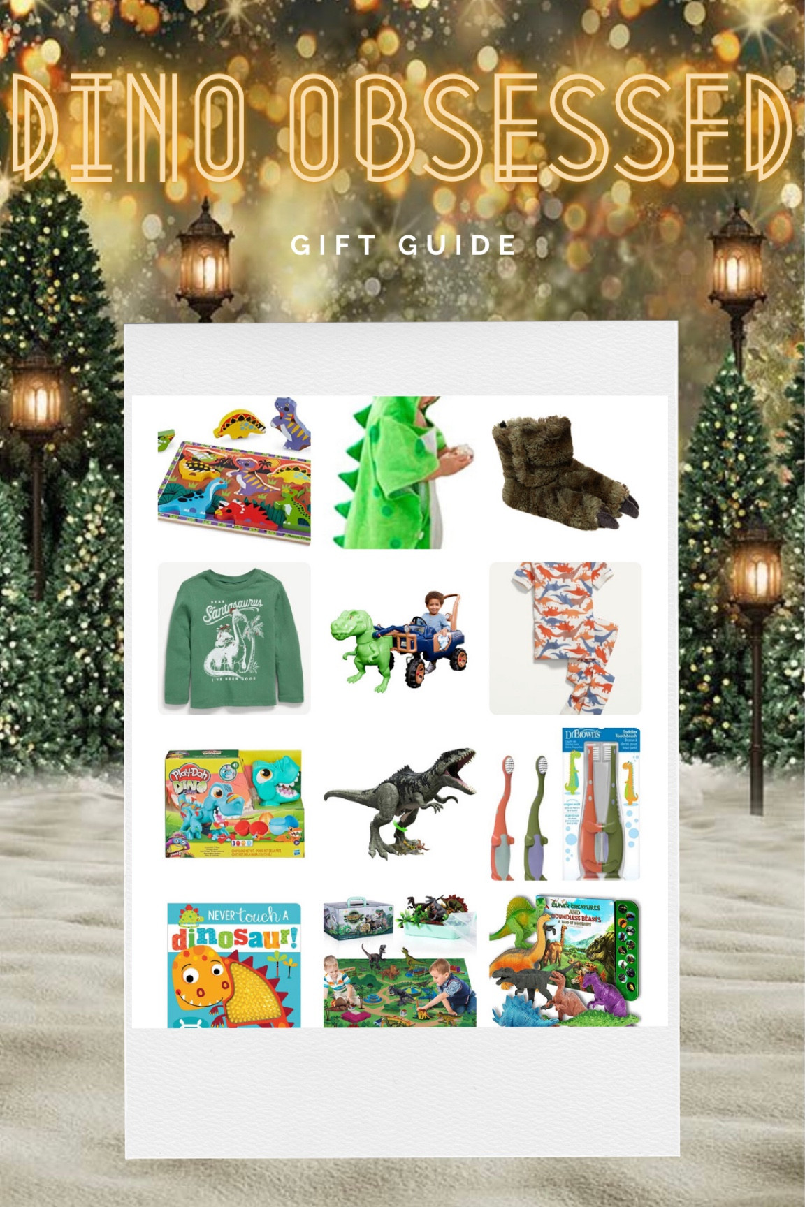 Dino Obsessed Gift Guide! Find yourself the perfect gift for any Dino obsessed toddler in your life. Gifts in all price ranges & great for dinosaur loving boys or girls!  
Kid gifts. Toddler gift. Dinosaur magic. Dino loving gift guide.

#LTKbaby #LTKkids #LTKGiftGuide