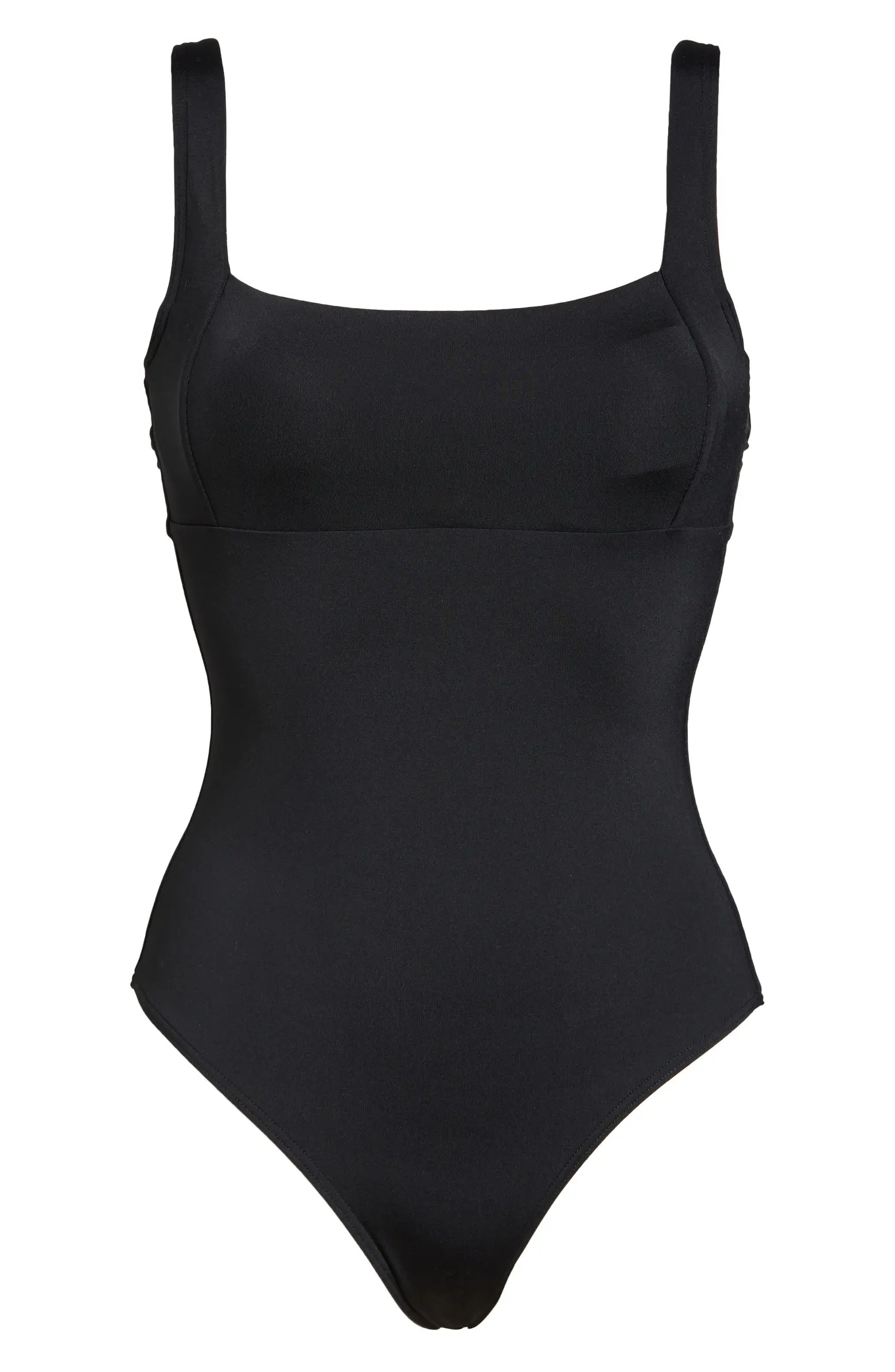 Square Neck One-Piece Swimsuit | Nordstrom