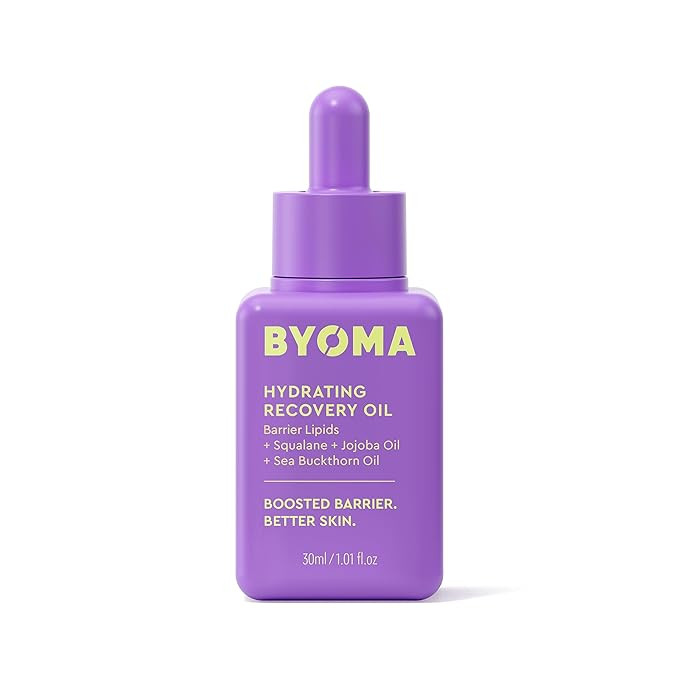 BYOMA Hydrating Recovery Oil - Luxury Face Oil with Squalane, Jojoba Oil & Seabuckthorn Oil - Ins... | Amazon (US)