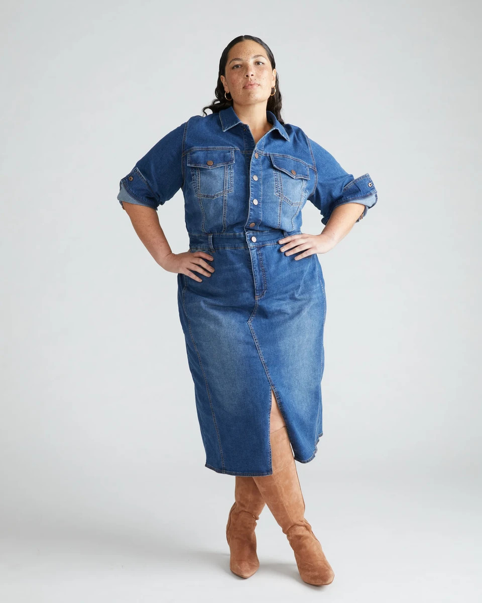 Dakota Denim Dress | Universal Standard