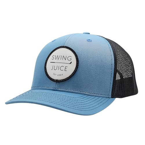 SwingJuice Trucker Golf Hat Retro Golf Funny Golf Hat for Men and Women Light Blue O/S | Amazon (US)