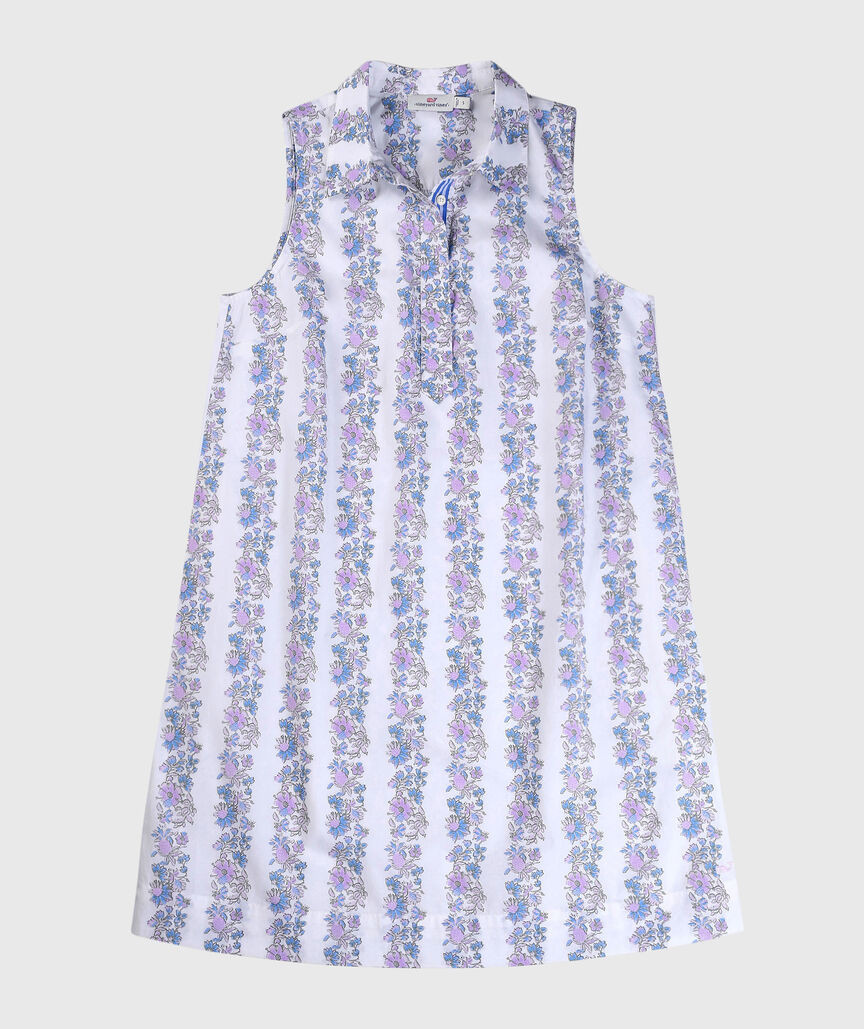 OUTLET Bella Floral Sleeveless Popover Dress | vineyard vines
