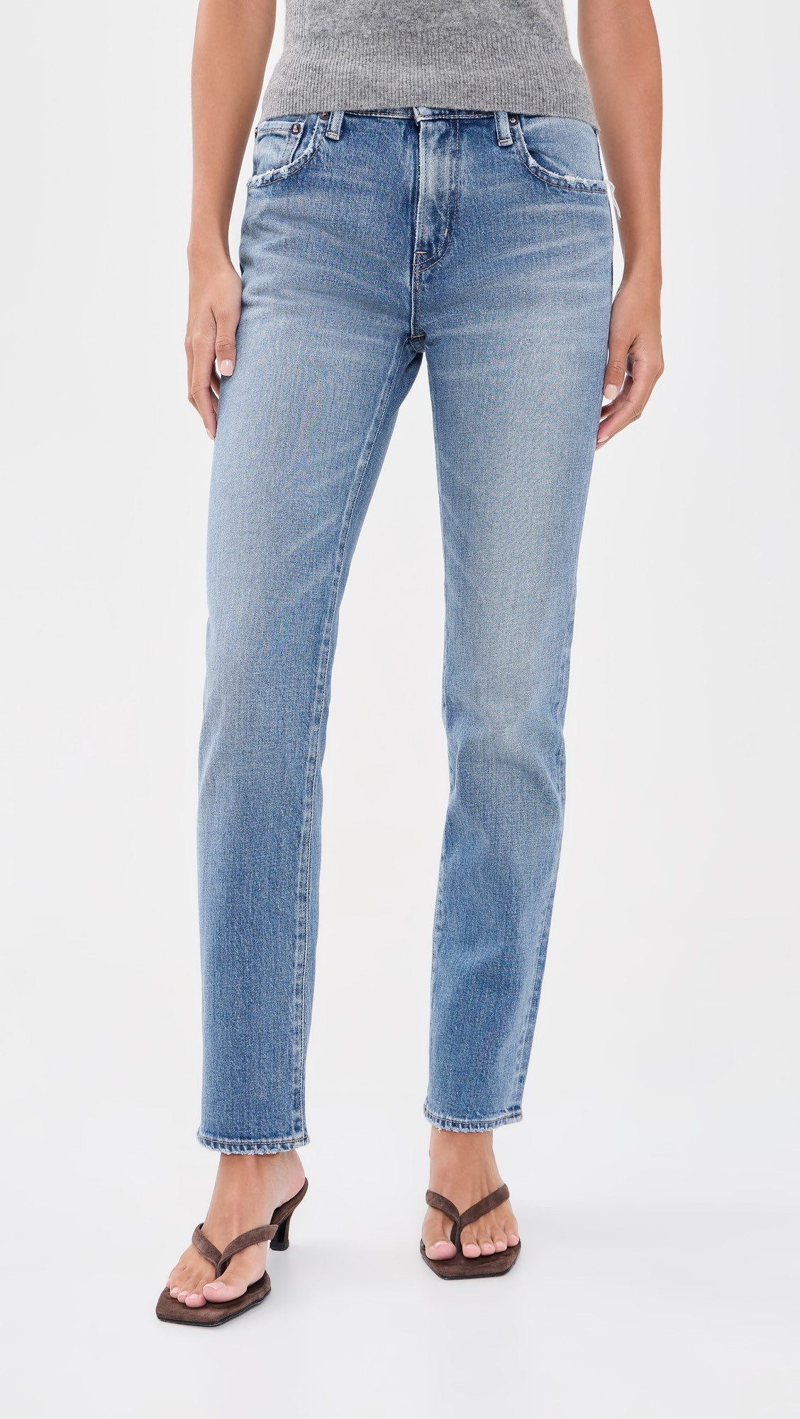 MOUSSY VINTAGE Slim Straight Jeans | Shopbop | Shopbop