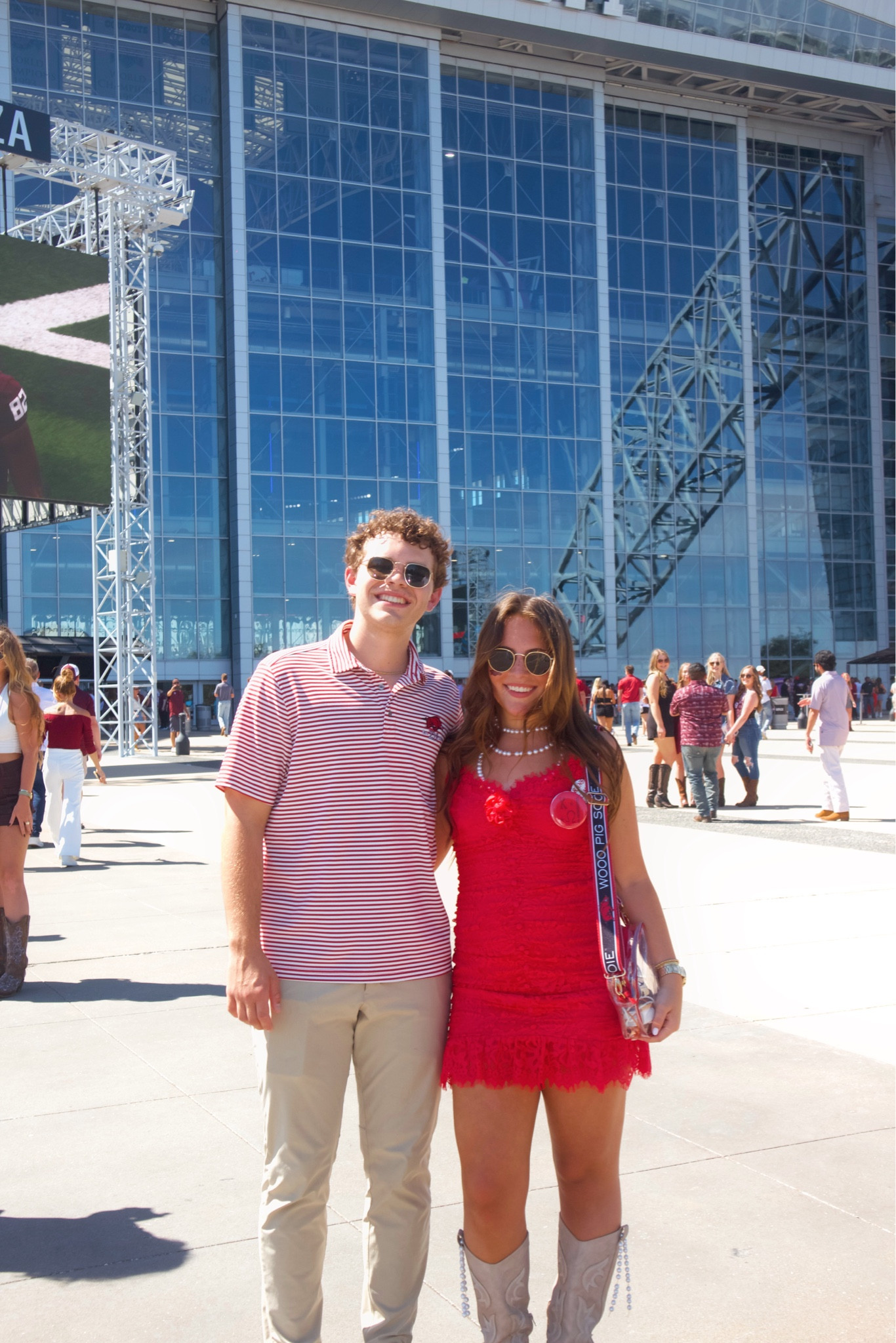 Sec Gameday outfit! Arkansas Gameday! Gameday ootd! Outfit Inspo! 

#LTKStyleTip #LTKSeasonal
