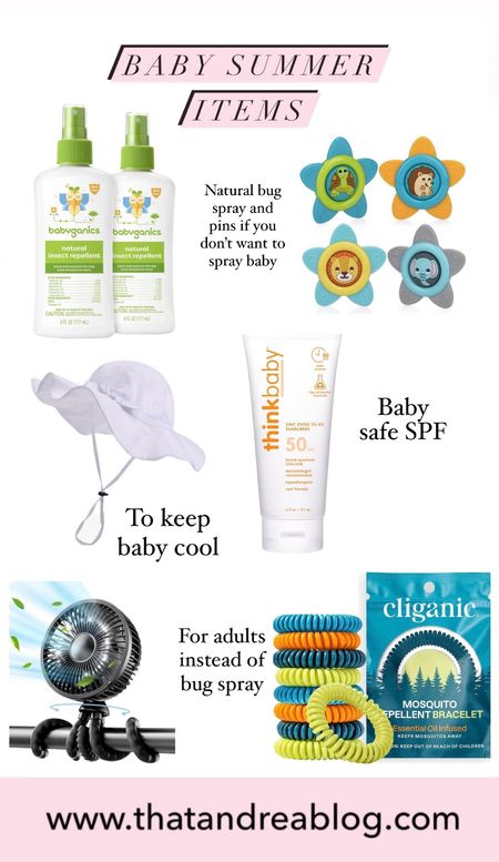 Summer items for baby 
Baby items
Baby spf 
Baby hot weather 
Baby must haves 
Summer baby 
Bug spray baby 
Baby fan

#LTKFamily #LTKBaby #LTKSeasonal