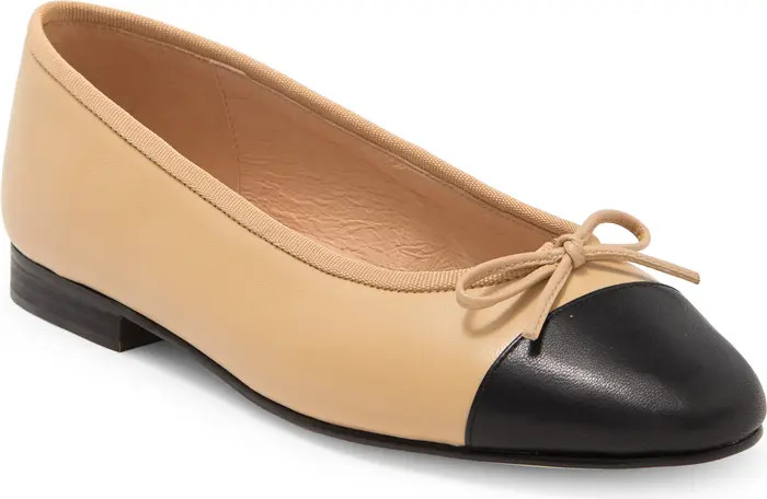 Melanie Cap Toe Ballet Flat (Women) | Nordstrom Rack