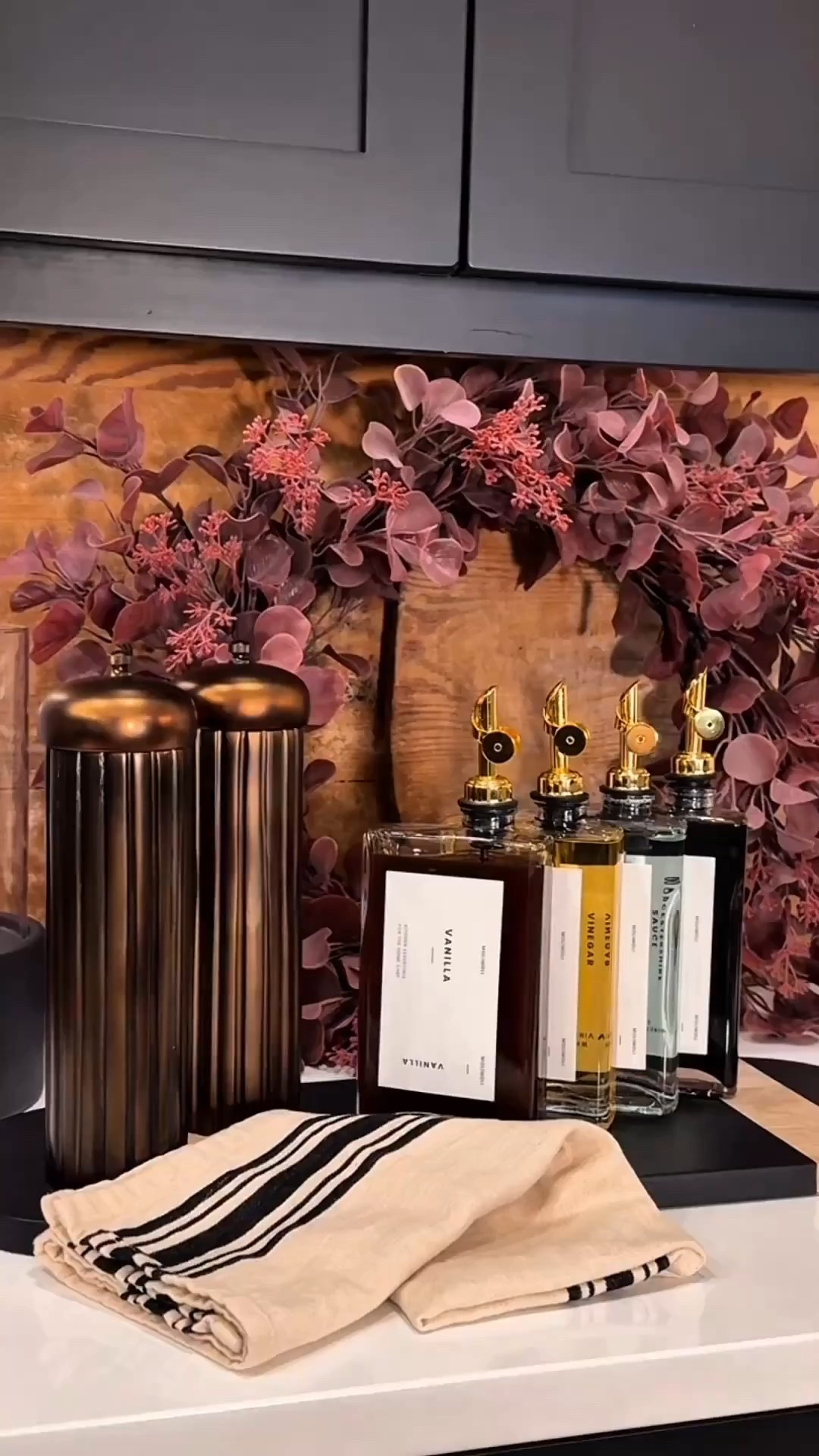 The most aesthetic organization in my kitchen! Not only are they beautiful, I use them all of the time. 

Amazon home finds. Kitchen finds. Coffee syrup dispenser. Salt and pepper grinder. Wreath. Modern kitchen. Tabletop firepit 


#LTKGiftGuide #LTKFindsUnder100 #LTKHome