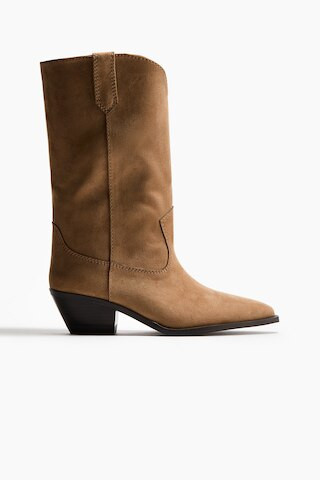 H & M - Cowboystiefel - Beige - Damen | H&M (DE, AT, CH, NL, FI)