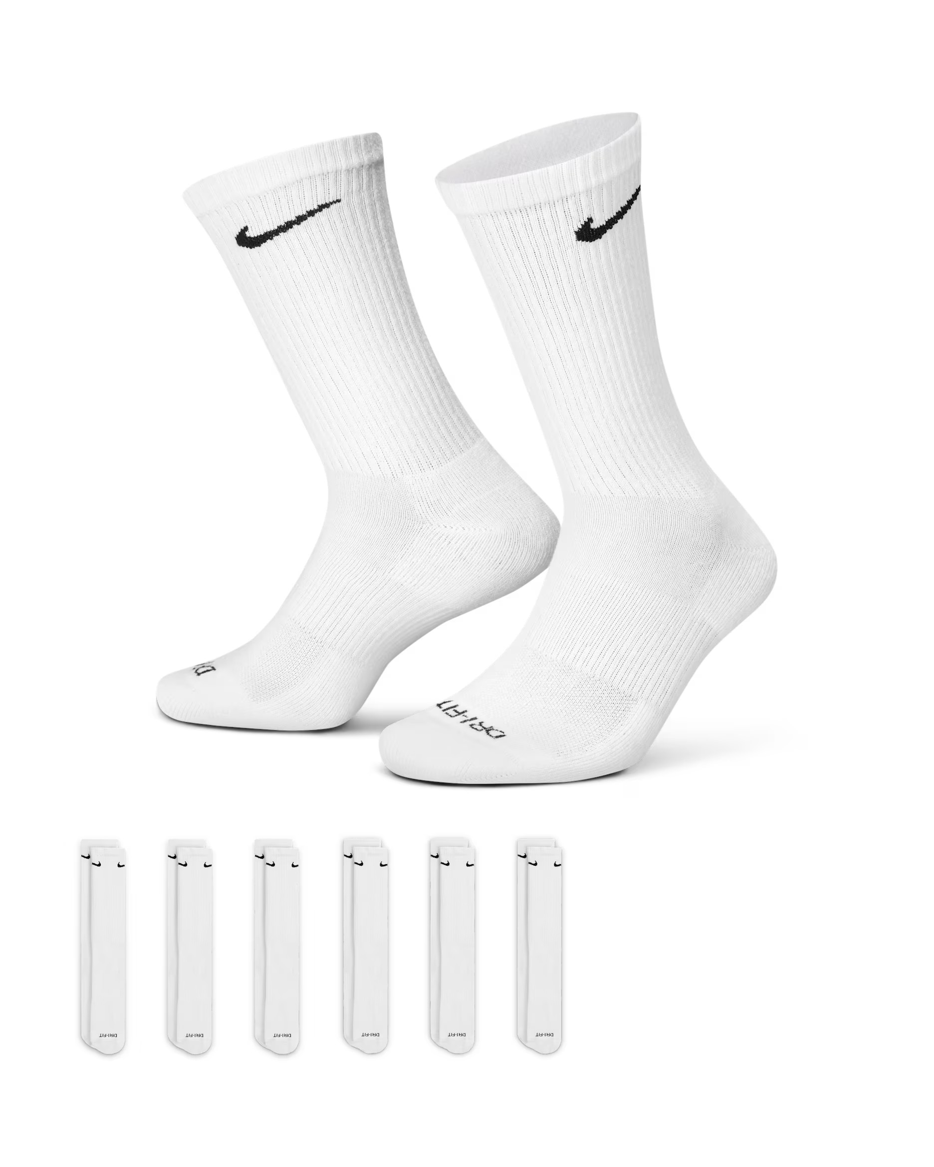 Nike Everyday Plus Cushioned Training Crew Socks (6 Pairs) | Nike (US)