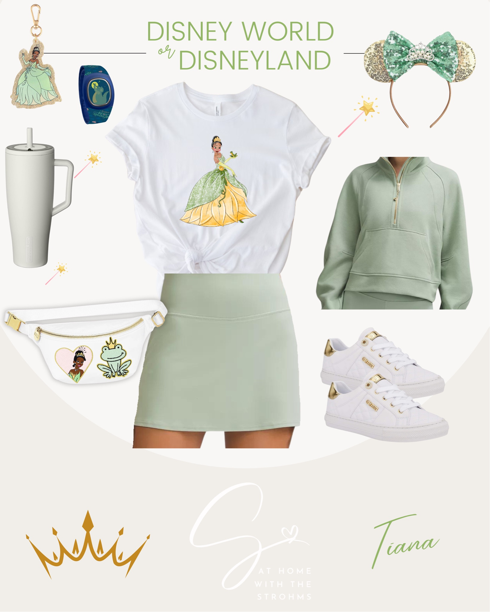 Channel your inner princess with this Tiana-inspired outfit, perfect for your next Disney Parks adventure! 🍃👑 Stay stylish and comfortable as you explore the magic of the bayou. Whether you're strolling through Fantasyland or dining at Tiana's Palace, this look will have you feeling like royalty. #DisneyStyle #TianaInspired #DisneyParksFashion #PrincessVibes #LTKunder50

Etsy Lululemon Amazon Disney Store Stoney Clover Lane

#LTKFindsUnder50 #LTKTravel #LTKFamily