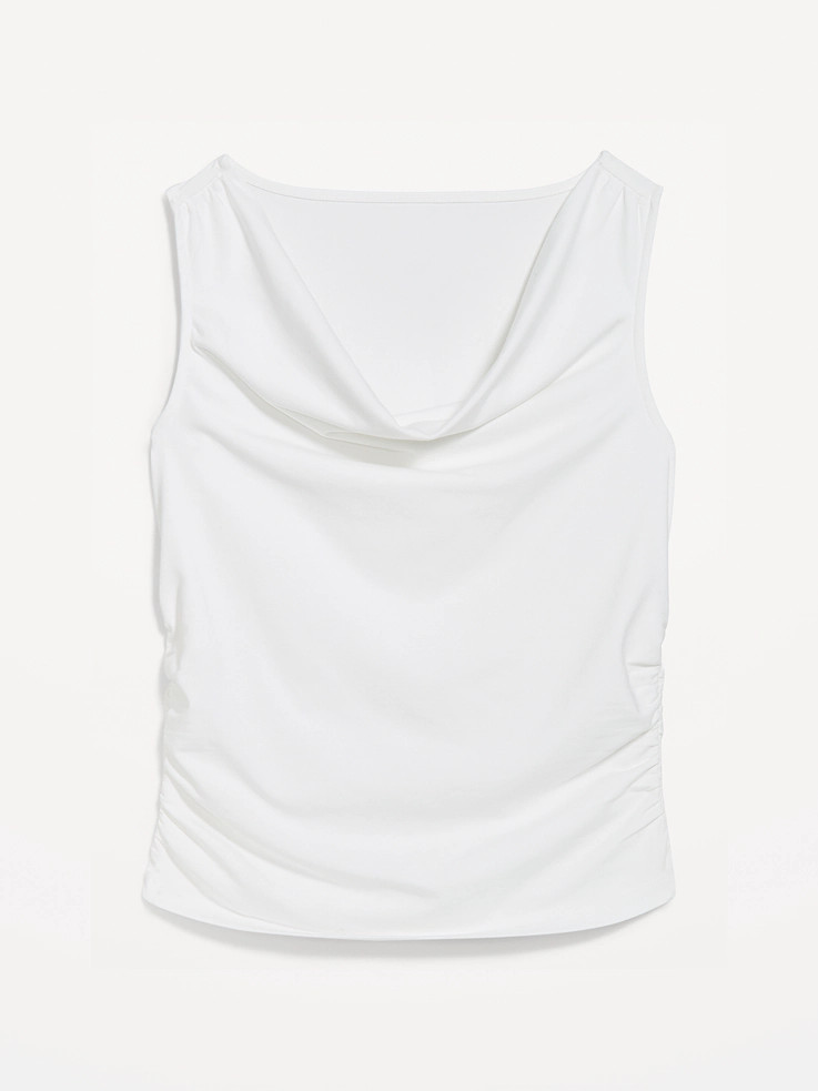Asymmetrical Side-Cinch Tank Top | Old Navy (US)
