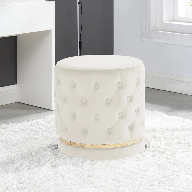 Crofton 18.10'' Tall Vanity Stool | Wayfair North America