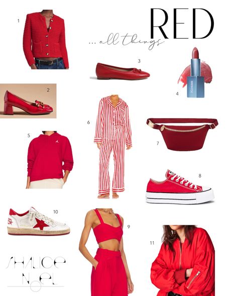 All things red!!
Fall fashion 