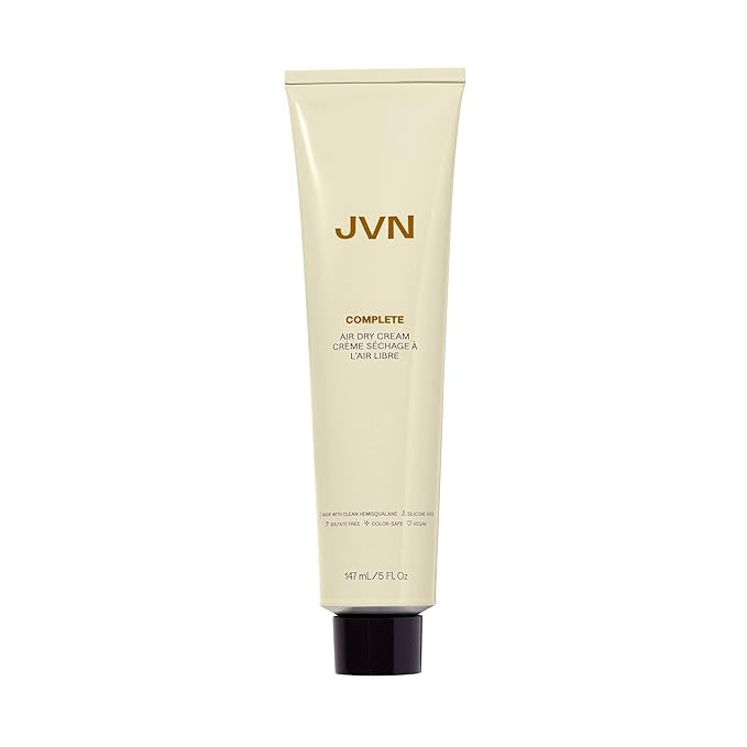 JVN No Heat Air Dry Cream, Hair Styling Cream - 5 Fluid Ounces, Smoothens and Defines Hair, Sulfa... | Amazon (US)
