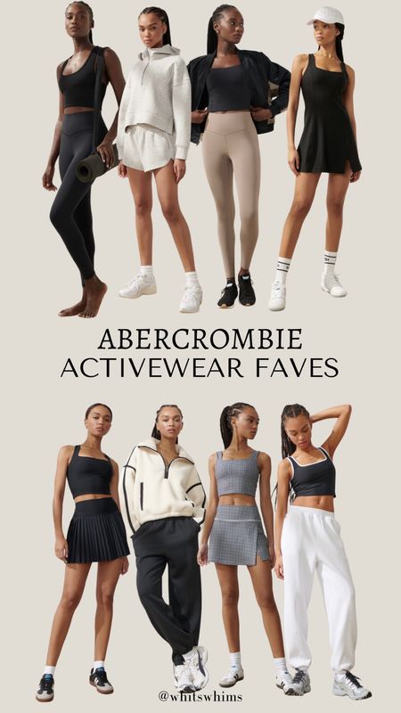 My Abercrombie activewear faves!


Athleisure, leggings, shorts, tank, work out, gym, matching set, skirt, workout, sweat set, sweatshirtt 

#LTKstyletip #LTKfitness