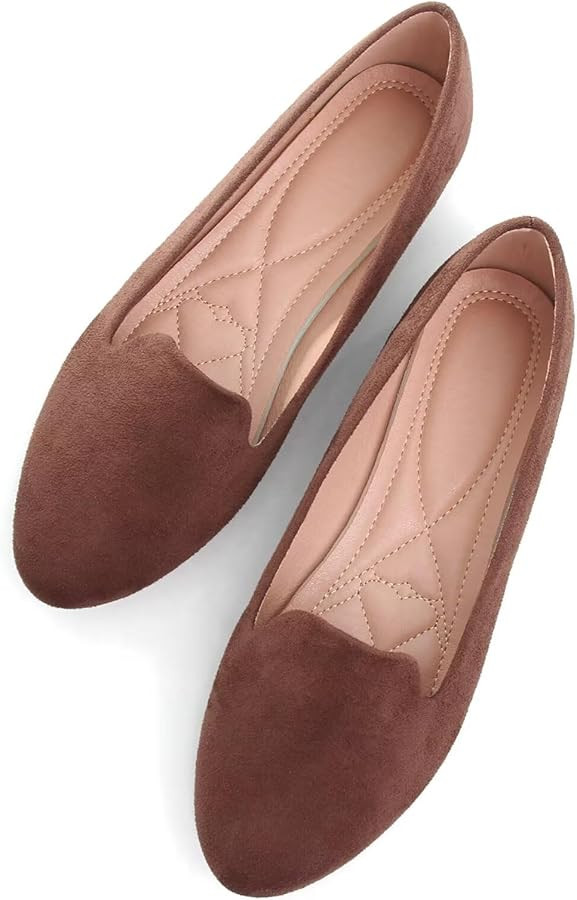 SAILING LU Women Ballet Flat Shoes Slip-ons Loafers | Amazon (US)