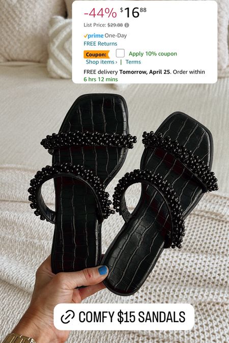 Been wearing these Amazon sandals a ton 

#LTKSaleAlert #LTKShoeCrush
