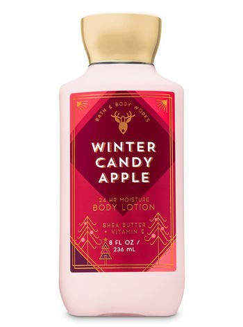 Bath & Body Works Winter Candy Apple Super Smooth Body Lotion with Shea Butter, 8 Oz. | Amazon (US)