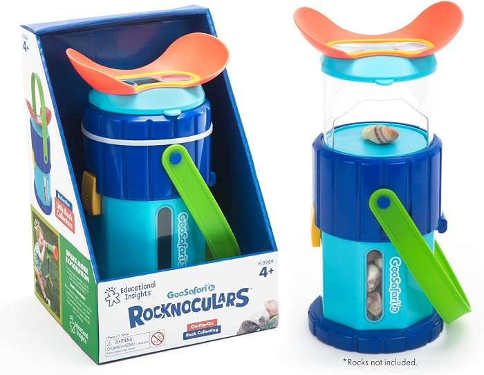 Educational Insights GeoSafari Rocknoculars - Rock Microscope for Kids, STEM Toys and Outdoor Dis... | Amazon (US)