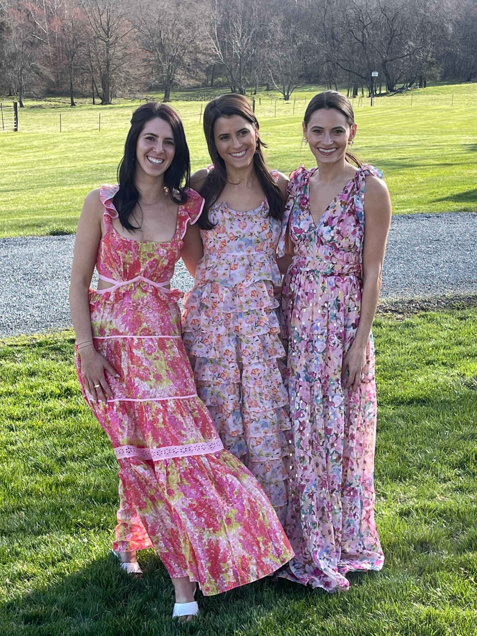 Madison Galan wearing a pink floral #loveshackfancy perfect for a spring time wedding or trip to Napa 🌸 

Pink dress, pink floral dress, wedding guest dress, spring outfit 

#LTKSpringSale #LTKwedding #LTKSeasonal