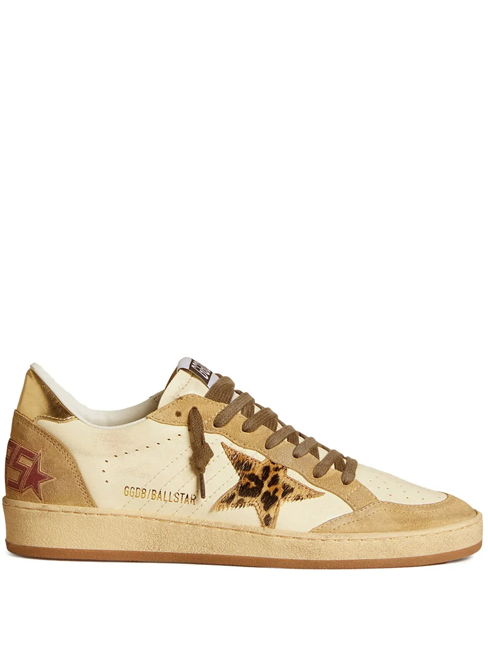 Golden Goose Ball Star Sneakers | Brown | FARFETCH | Farfetch Global