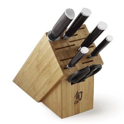Shun Classic 7-Piece Essential Knife Block Set | Williams-Sonoma
