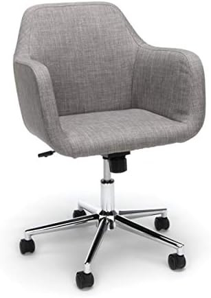 OFM ESS Collection Upholstered Home Office Desk Chair, Grey | Amazon (US)