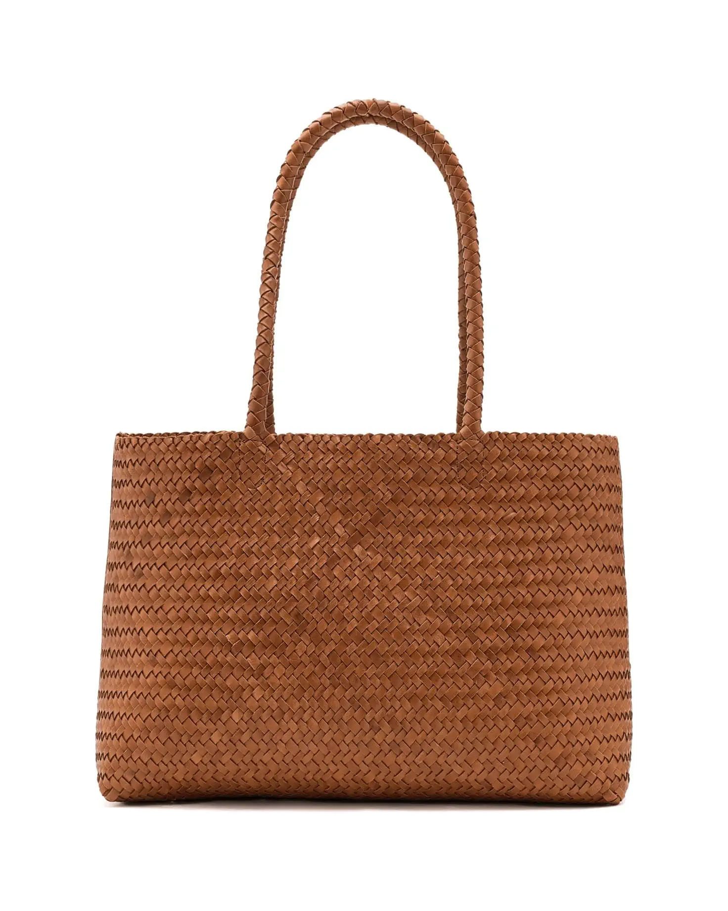 Handwoven Leather Tote | Zappos