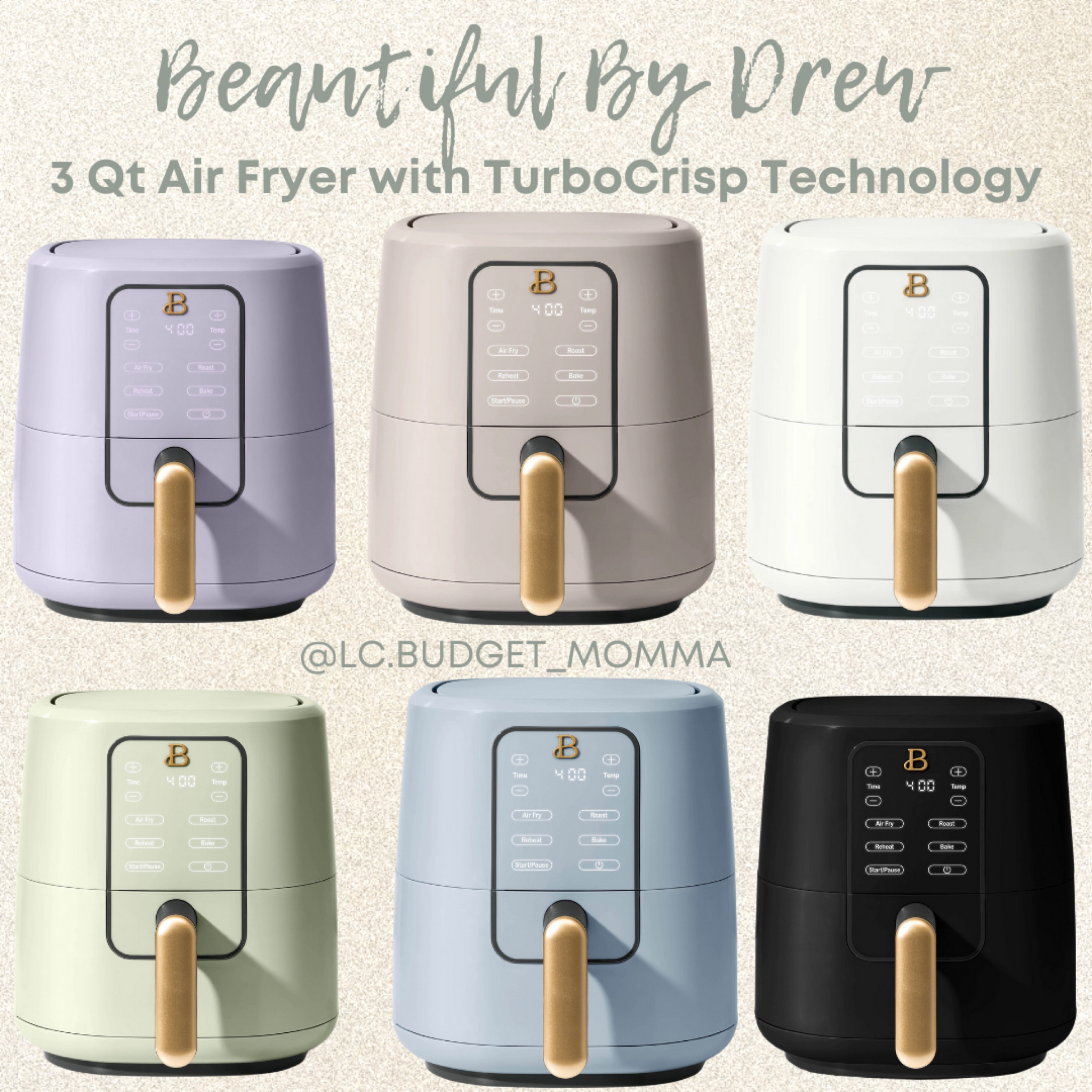 $29.96! 

Beautiful 3 Qt Air Fryer with TurboCrisp Technology! At Walmart 

#airfryer #walmartt

#LTKhome #LTKGiftGuide #LTKfindsunder50