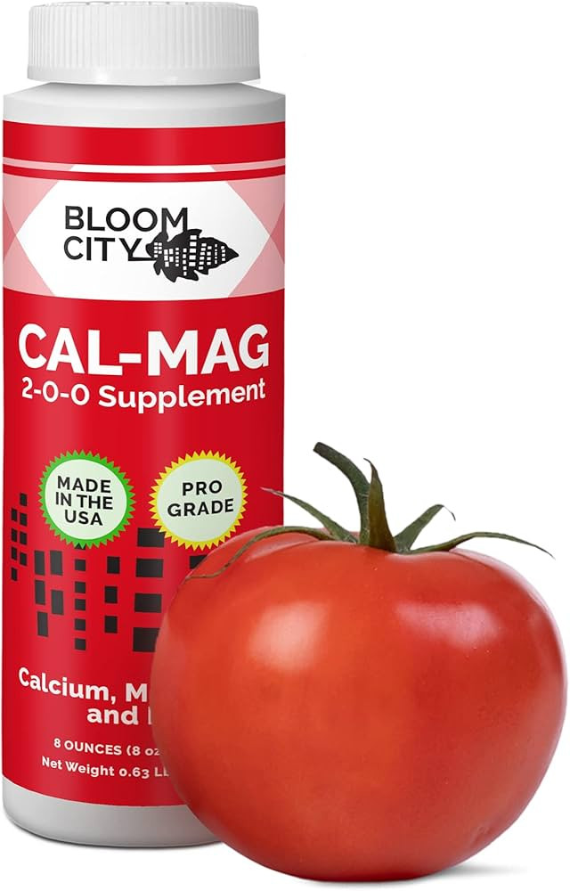 Bloom City Professional Grade Ultra Pure Cal-Mag Growing Fertilizer, 1/2 Pint (8 oz) | Amazon (US)