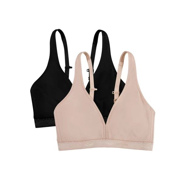 Womens Light Lined Wirefree Bra, 2-pack, Style FT799PK | Walmart (US)