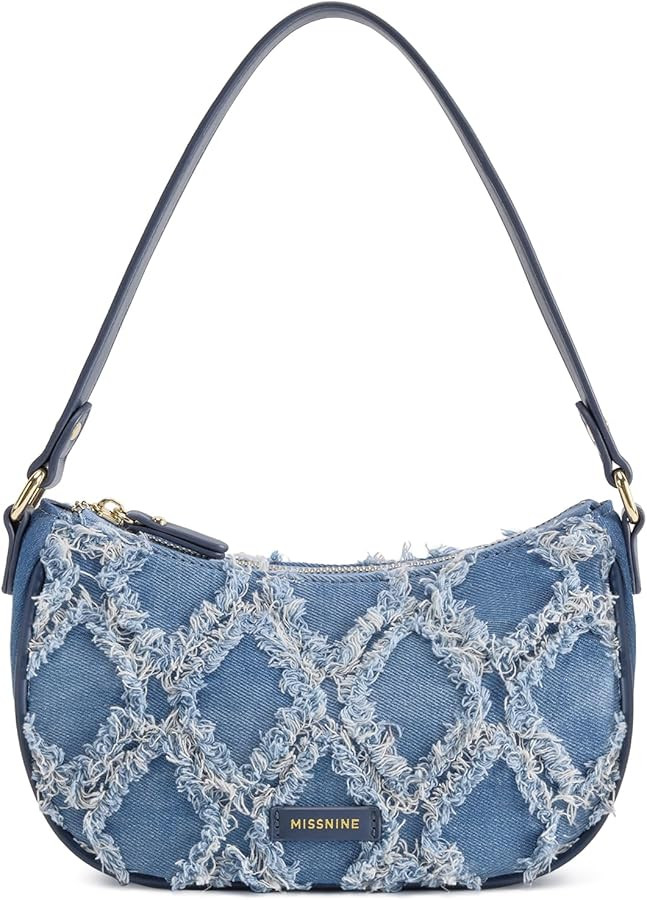 Missnine Shoulder Bag Purses for Women Small Handbags Mini Clutch Purse with Adjustable Strap Tre... | Amazon (US)