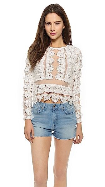 Lace Blouse | Shopbop