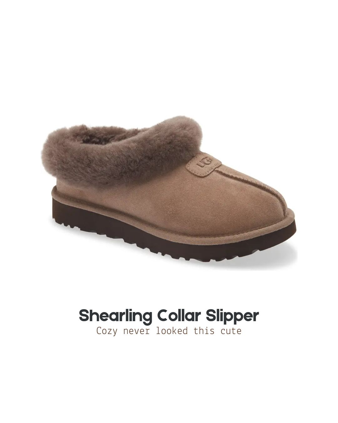 Treat your feet to everyday luxury ☁️✨ with Genuine Shearling Collar Slipper! Featuring plush genuine shearling and a cozy slip-on design, these slippers are perfect for relaxing at home while staying warm and stylish 💖🏡. Trust me, you'll never want to take them off—especially while they're on Nordstrom Sale! 🛍️

#NordstromSale #UGG #Slippers #CozyStyle #FallFashion #WinterEssentials #ComfortFirst #HomeStyle #FashionFinds #LTKFashion #LTKFinds #MustHave #SaleFinds #WardrobeEssentials #CozyVibes #EverydayLuxury #Shoes #NordstromFinds #FashionDeals #ComfyStyle 

 