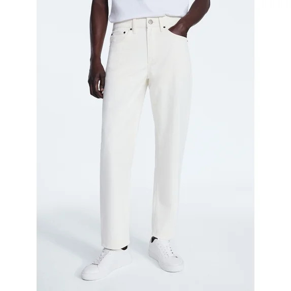 Free Assembly Men's Modern Straight Five Pocket Pants, Waist Sizes 30-38 | Walmart (US)