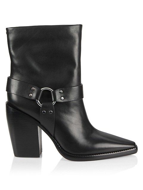 rag & bone Rio Western Leather Short Boots | Saks Fifth Avenue