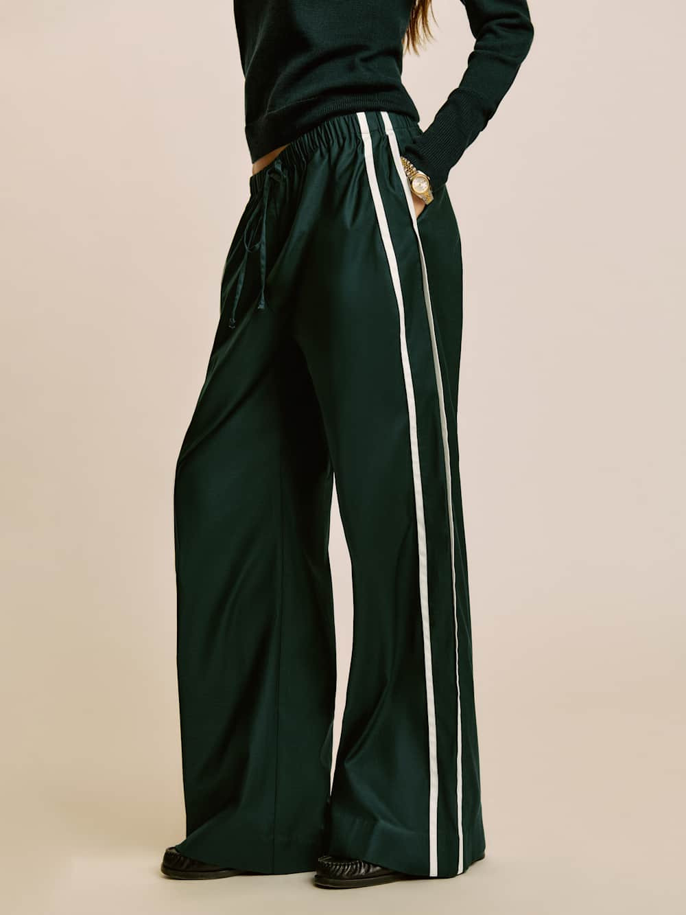 Julien Poplin Pant | Reformation (Global)