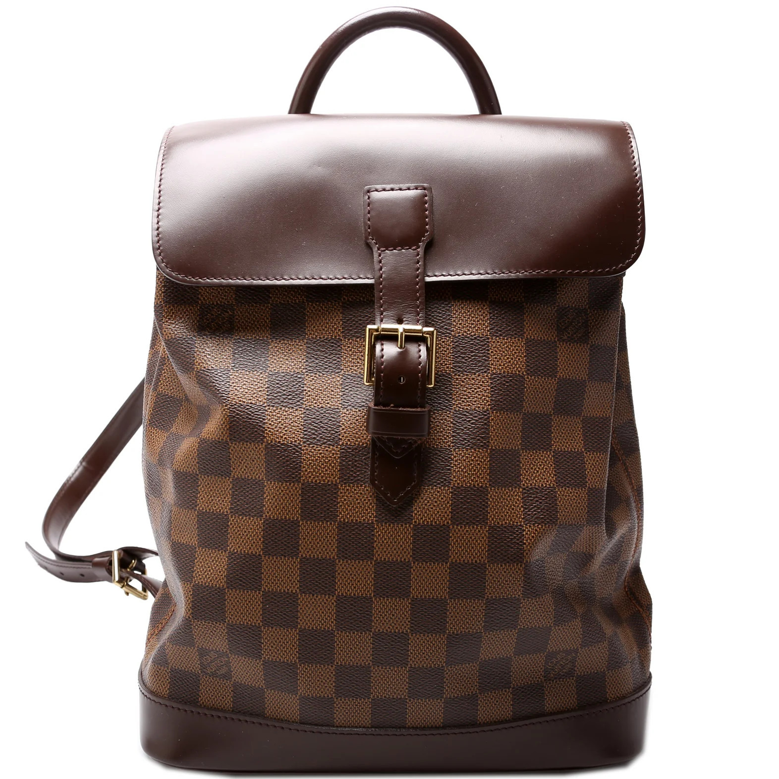 Soho Backpack Damier Ebene | Keeks Designer Handbags