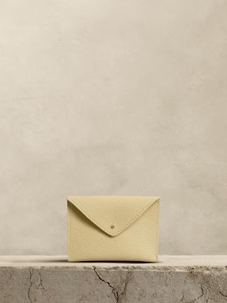 Leather Envelope Pouch | Banana Republic (US)