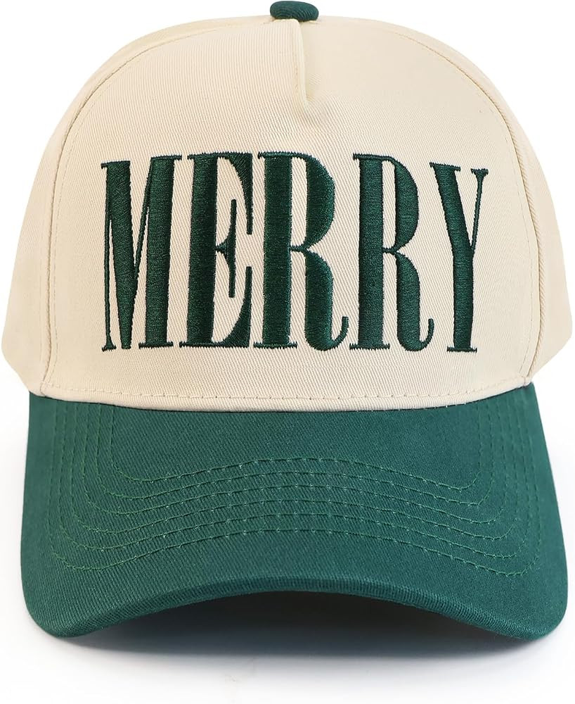 Embroidered St Patricks Day Christmas Hat, Adjustable Vintage Trucker Hat, Cotton Baseball Cap Gi... | Amazon (US)